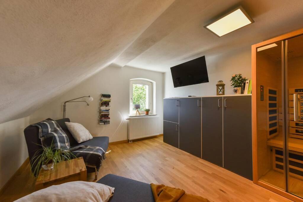 Dachgiebeloase Apartment Mehlmeisel Exterior photo